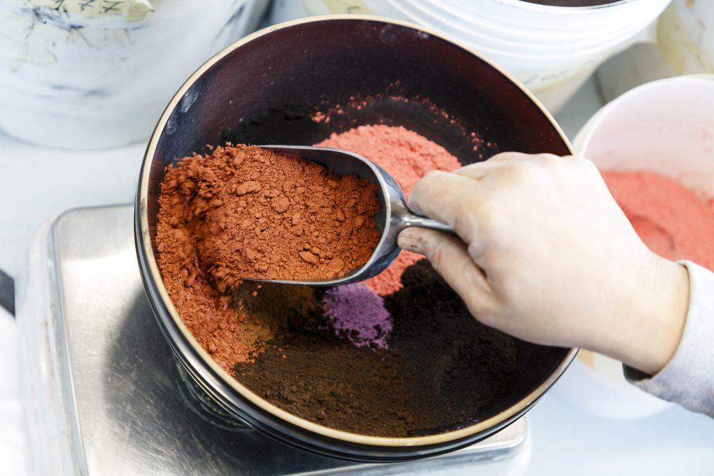 Ceramic Worktop Glazes Powder Colorfull
